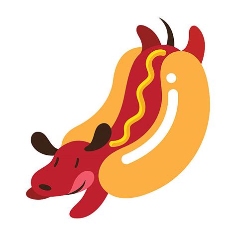 Hot Dog Cartoon Clip Art