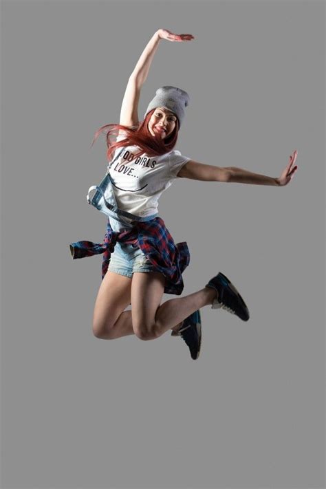 Happy Girl Jumping Premium Photo Freepik Photo People Woman