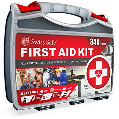 First Aid Kit 50 Person Kit Emergency Survival Medical Supply W