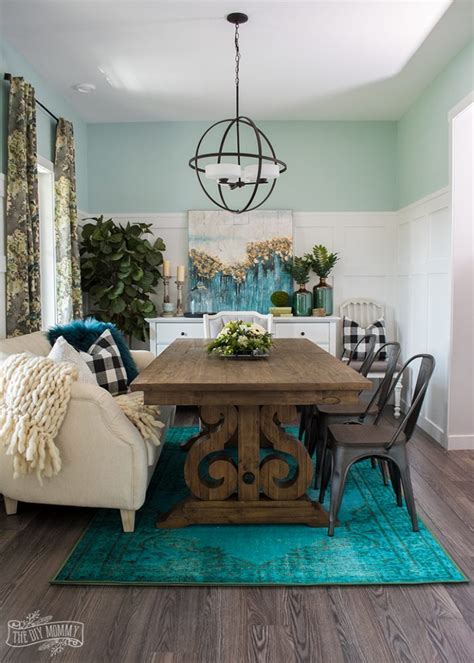A Boho Farmhouse Dining Room Reveal One Room Challenge Week 6 The