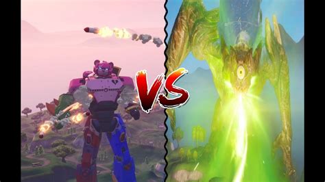 Fortnite Monster Vs Robot Final Showdown Event Youtube