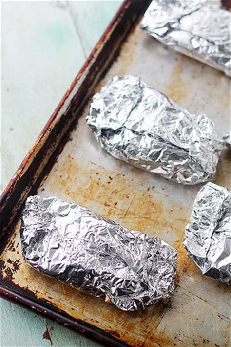I wrapped them in foil, preheated my oven to 210 on. 12 Oven-Baked Foil Packet Dinners To Try