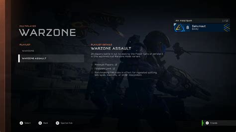 Halo 5 Guardians Guidewalkthrough Warzone