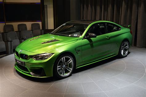 They all show us a coupe that swaps the big. 540HP Java Green BMW M4 Individual Drops By Abu Dhabi ...