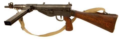 Deactivated Wwii Sten Mkv With A Working Action Allied Deactivated