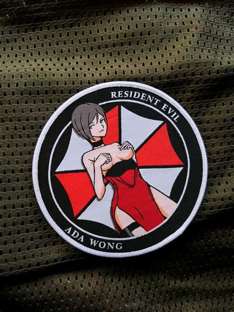 Resident Evil 2 Biohazard 2 Ada Wong Airsoft Anime Morale Cosplay Army