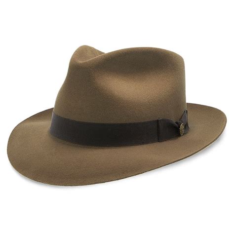 Chatham Stetson Fur Felt Fedora Hat Tfchat Hats For Men Fedora