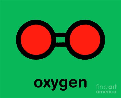 Elemental Oxygen Molecule Photograph By Molekuulscience Photo Library