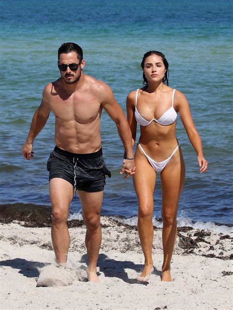 Olivia Culpo With Danny Amendola Miami Beach 09252018