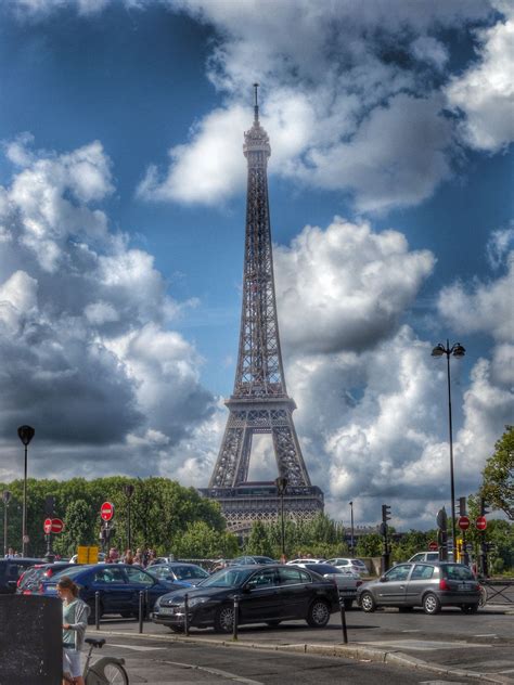 Paris And One Of Its Most Representative Icons The Eiffel Tower