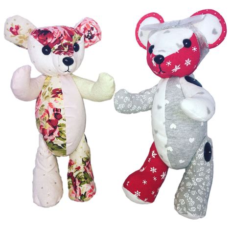 Button Jointed Bears Allow From Arms And Legs To Move Memory Bears