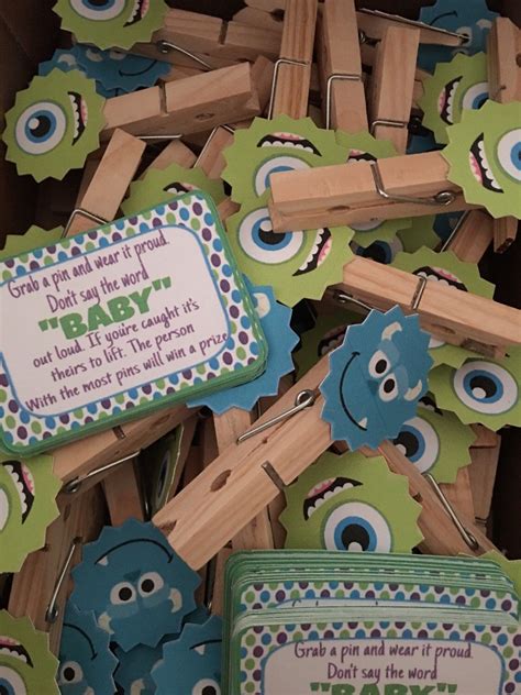 Monsters Inc Baby Shower Game Don T Say Baby Pc Disney Baby