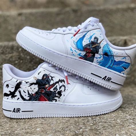 Itachi X Kisame | Chaussures nike, Personnaliser ses chaussures