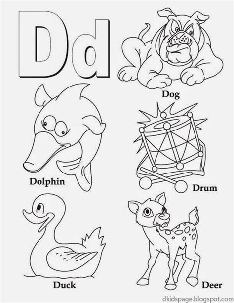 What are similar words for country starting with d? Kids Page: Letter D | Alphabet Letters Printable Worksheet ...
