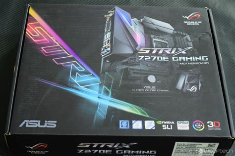 Asus Strix Z270e Gaming Lga 1151 Motherboard Review