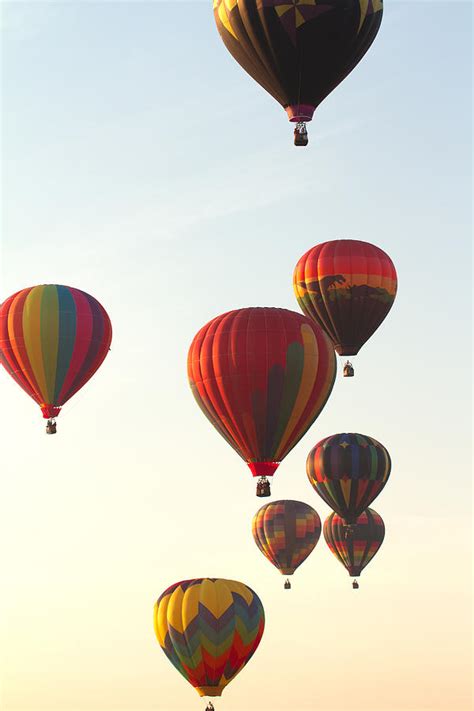 Hot Air Balloons At Sunrise Photograph By Brian Caldwell Fine Art America