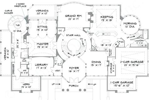 Image Result For Blueprints Mansion How To Plan House Blueprints