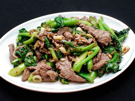 Best served over soft rice noodles or rice. Stir-Fried Beef With Chinese Broccoli Recipe | Serious Eats