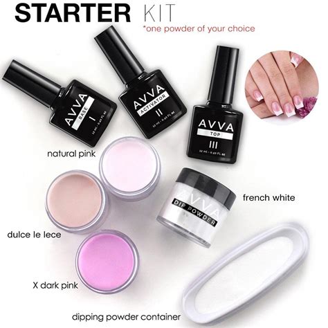 The acrylic nail extension system is the most popular in the uk, holding about 50% of the nail market, making it an extremely profitable skill to learn. AVVA DIY Dip Powder Kits - AVVA Nails #beautynails (With images) | Gel powder, Dip powder nails ...