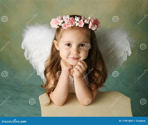 Little Angel Girl Royalty Free Stock Images Image 17991809