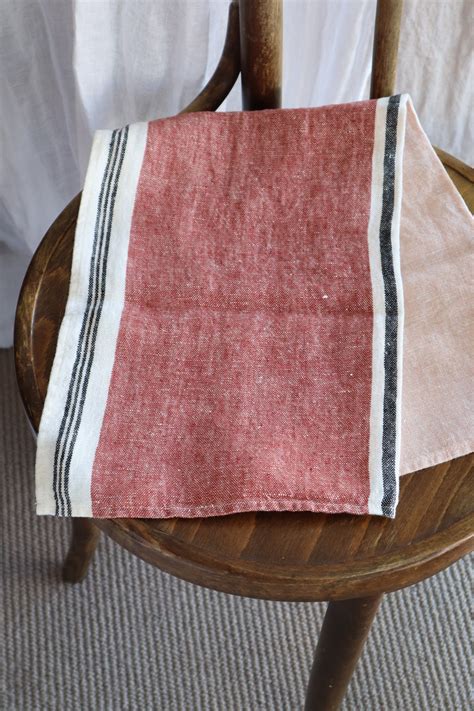 Harmony European Linen Tea Towels Trevise — Ecasa Daylesford
