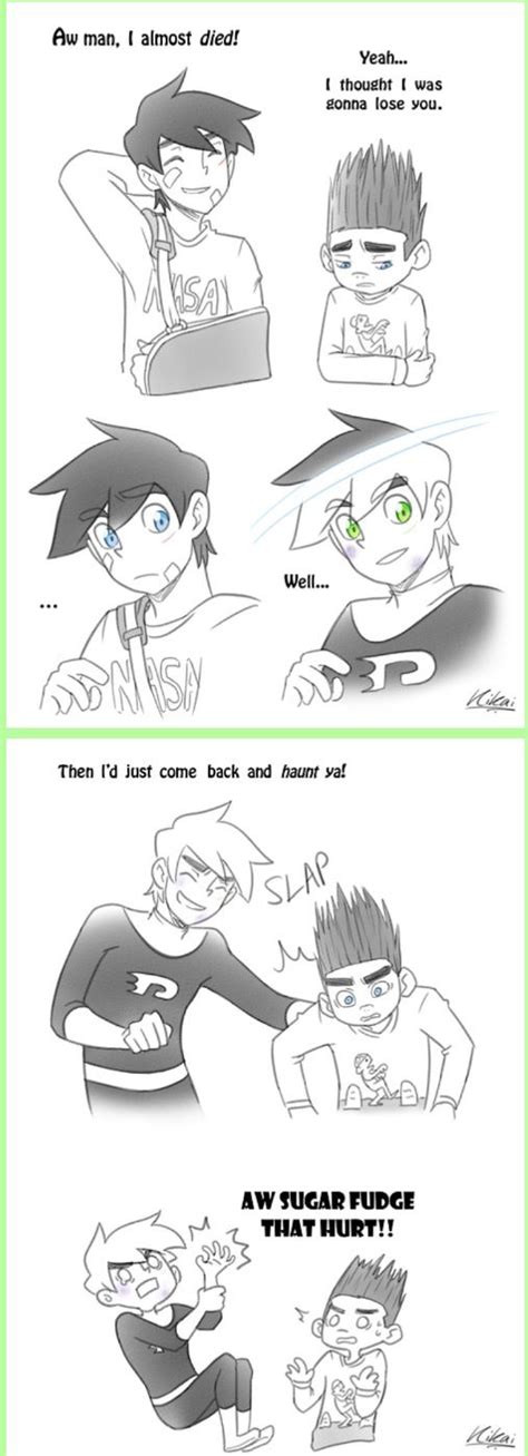 Norman And Danny Crossover Comic By Ectolime