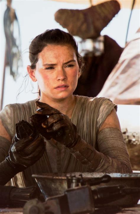 Daisy Ridley Star Wars The Force Awakens Poster And