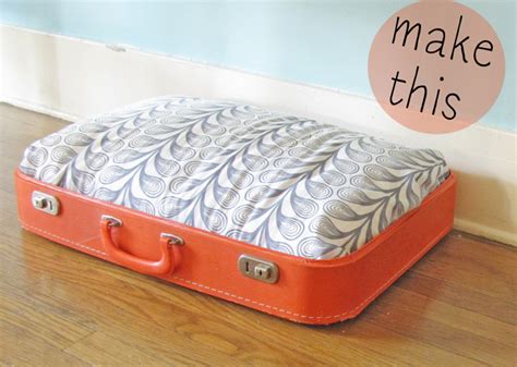 Vintage Suitcase Dog Bed Mox And Fodder