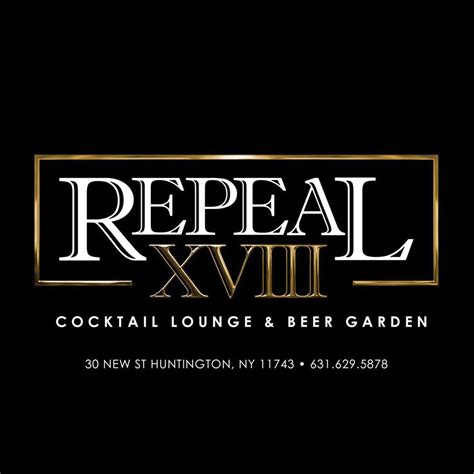 Repeal Xviii