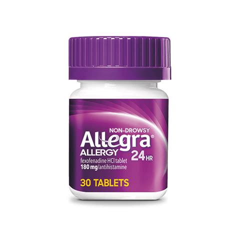 24 Hour Tablets Allegra® Allergy Relief Medicine
