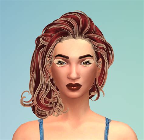 Sims 4 Alpha Hair Cc