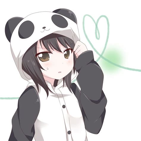Funami Panda Anime Girl Kawaii Anime Girl Cool Anime Girl