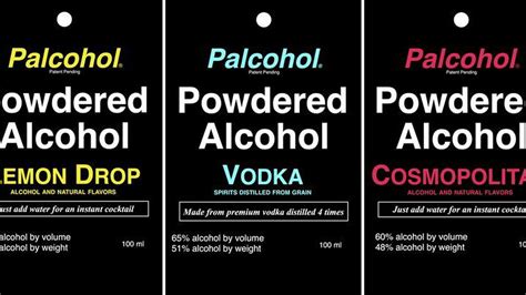 Powdered Alcohol Gets Us Government Approval Eater