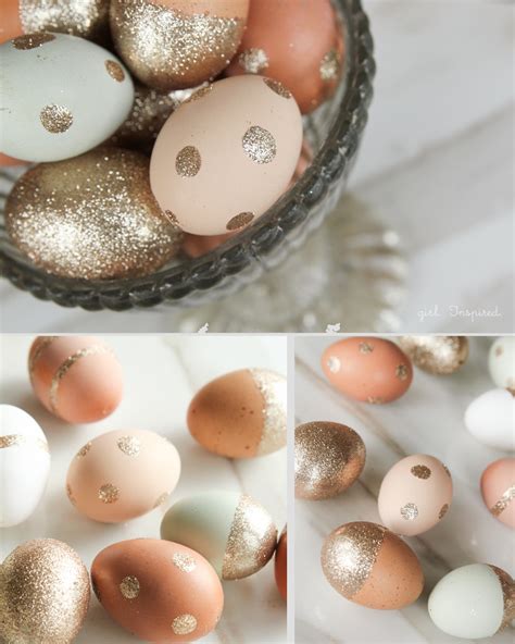 Glitter Easter Egg Decorations Diy Girl Inspired