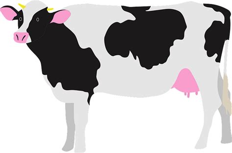Milk Cow Clipart Free Download Transparent Png Creazilla