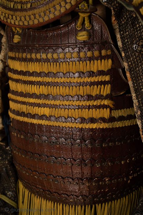 Samurai Armor With A Mixed Styles Cuirass Giuseppe Piva Japanese Art