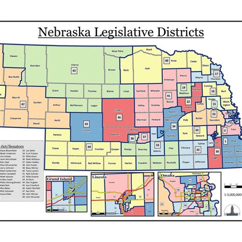 Legislative District Maps Nebraska Grocery Industry Association