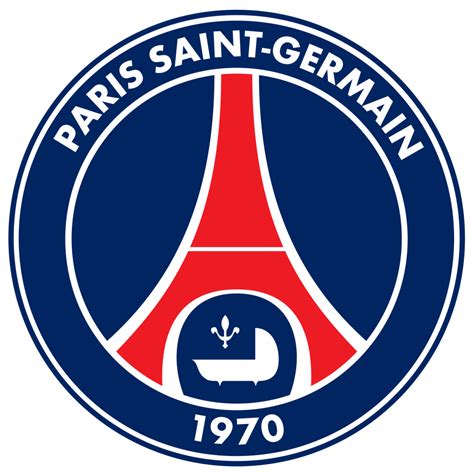Paris saint germain logo in vector formats (.eps,.svg,.ai,.pdf). Paris Saint-Germain Logo / Sport / Logonoid.com