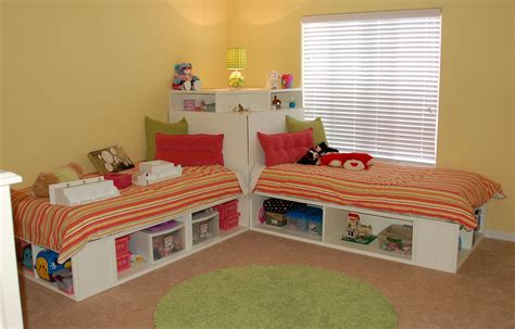 Finding the ideal place for your kids to lounge and sleep is easy with our wide selection of kids' beds. twin corner bed units - Bing Images (With images) | Kid beds, Twin storage bed, Classy bedroom