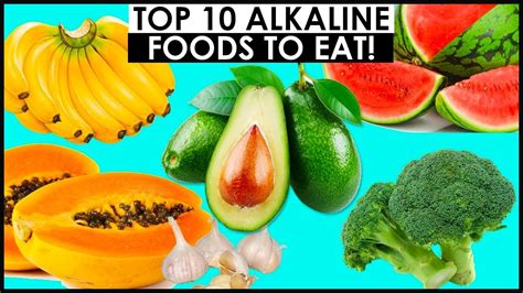 top 10 alkaline foods you should be eating everyday youtube