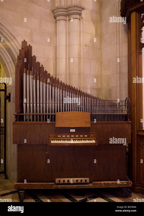 Small Pipe Organ Stock Photo Alamy