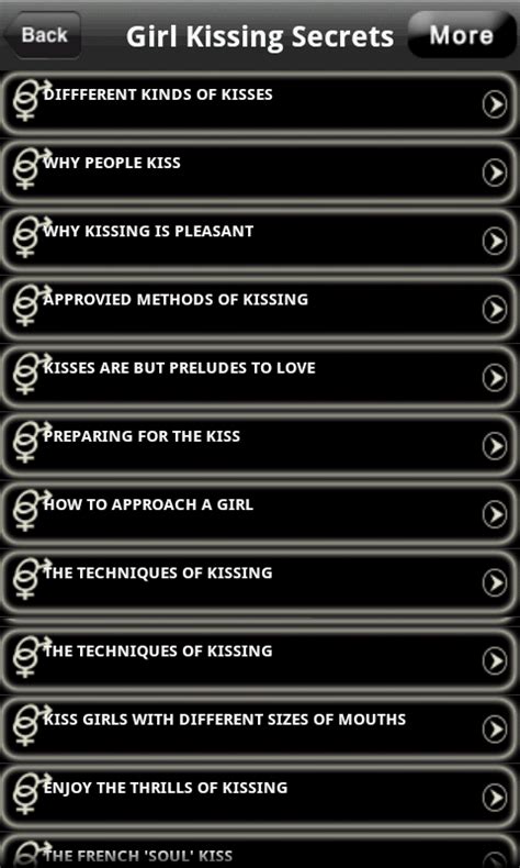 Girl Kissing Secretsappstore For Android