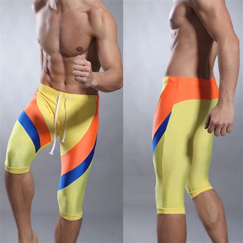 Badehose M Nner Lange Sexy Schwimmen Shorts Homosexuell Engen Beachwear