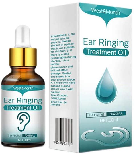 West And Month Tinnitus Ear Drops Relieve Tinnitus Ear Itching Earache