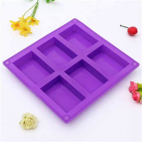 We did not find results for: 6-Cavity Rectangle Silicone Soap Mold DIY for Homemade Cake Chocolate Tray Mould | eBay