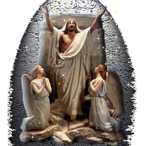 Ya que, si jesús no resucitó de. Él también lloró: Jesús Cristo resucitado, imágenes animadas