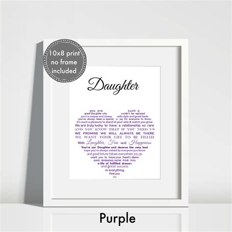 Personalised Daughter 16th T Daughter 16th Birthday T Etsy