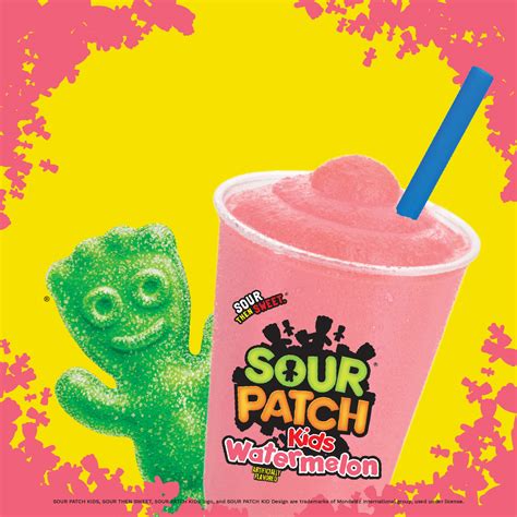 Sour Patch Kids Frozen Uncarbonated Beverage Sunny Sky Products