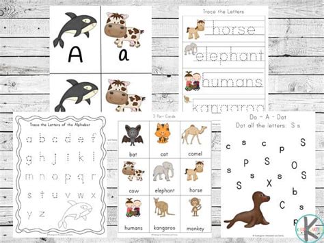Printable Mammal Worksheets For Kindergarten - prntbl