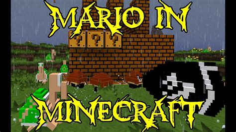 Minecraft Mod Showcase Super Mario Mod Review Mario In Minecraft YouTube